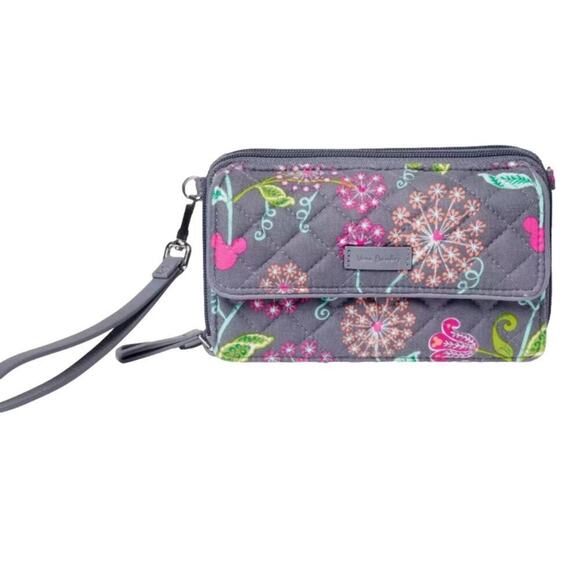 Vera Bradley Disney Mickey and Friends Gray All in One Crossbody Wristlet by NWT - Picture 10 of 10